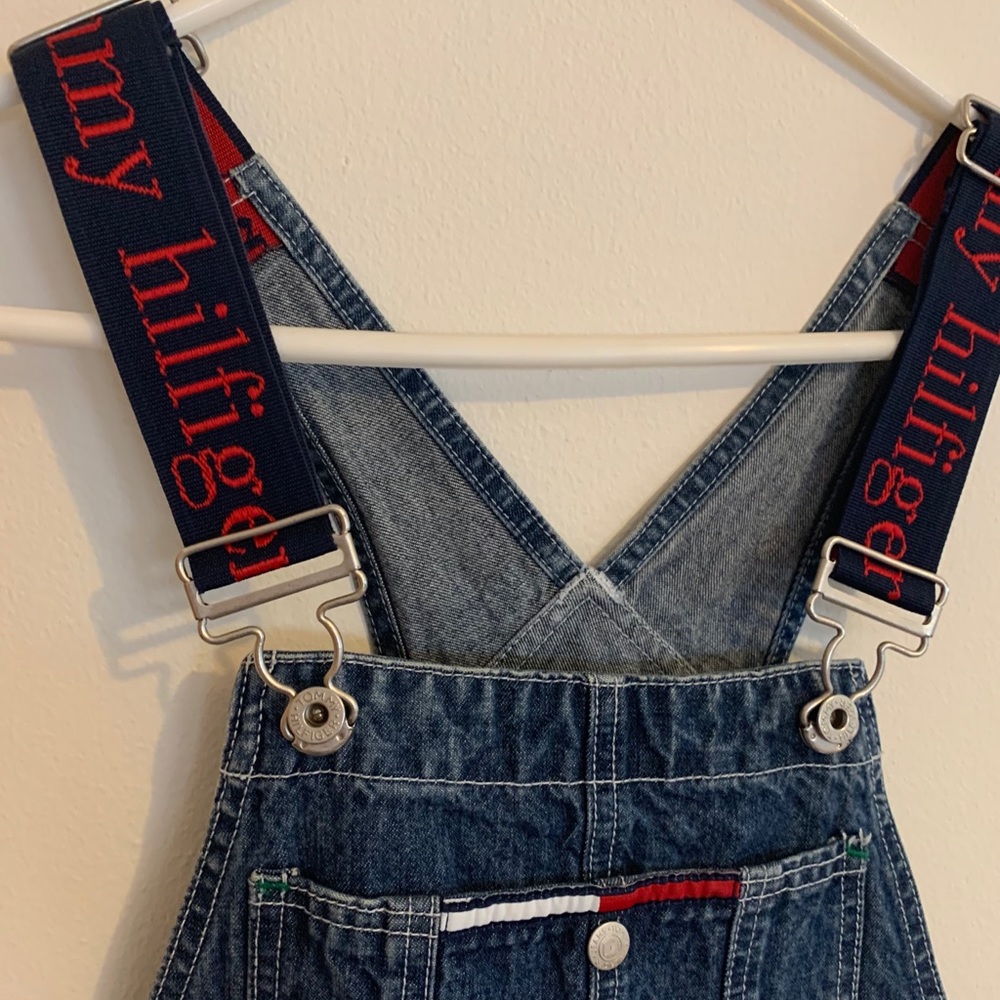 90s Tommy Hilfiger Denim Overalls
